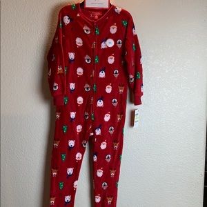 Christmas Kids Pajama Santa